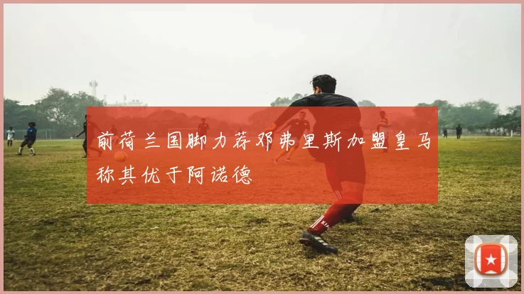 前荷兰国脚力荐邓弗里斯加盟皇马称其优于阿诺德